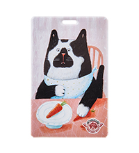 ANG-2128 Обложка для проездных и карточек «В смысле диета?» 6,5х10,5