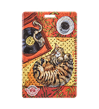 ANG-2133 Обложка для проездных и карточек №19 «Любимая мелодия» 6,5х10,5