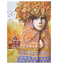 ANG-2175 Открытка №16 «Тепло в твоей душе» 15х21