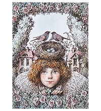 ANG-2176 Открытка №17 «Семейного счастья Вам!» 15х21