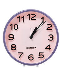 CL-59/1 Часы настенные розовый