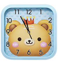 CL-05/3 Часы «Мишка» голубой