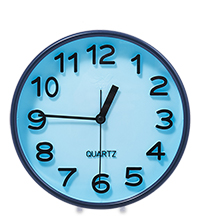 CL-59/3 Часы настенные голубой