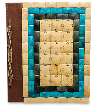 41-007 Фотоальбом из кокоса (о.Бали) L в асс.