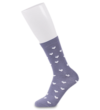 Носки женские My Honey ASW-0005  35-39 сер/бел (Artsocks)