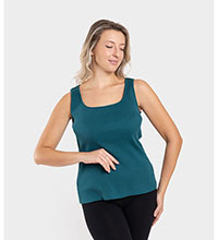 Майка женская 6147/16, морская глубина