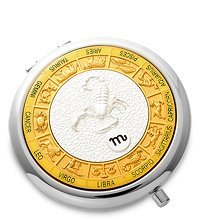 WIN- 02- 5 Зеркало серебр. «Знак Зодиака - Скорпион»