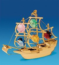 AR-3451/ 1 Фигурка «Корабль«с цв.кр. (Юнион)