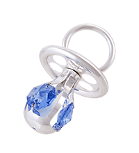 AR-1166/ 1 Фигурка «Пустышка» сереб. с цв.кр (Юнион)