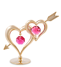 AR-1191/ 1 Фигурка «Сердце со стрелой» с цв.кр. (Юнион)