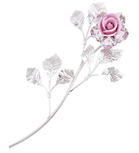 AR-1241 Фигурка посереб. «Цветок» (Юнион)