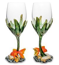 WIN-161 Набор бокалов в подар.кор. «Золотая рыбка»