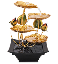 FNT-05/1 Настольный фонтан «Золотая лилия»