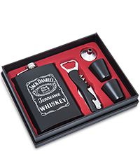 GT-124 Подарочный н-р фляжка с аксессуарами 280 мл