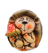 АБ-170 Фигурка керамическая «Еж с мухомором»