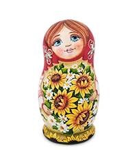 МР-16/35-A  Матрешка 5м «Мария с подсолнухами» бол.