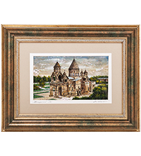 ШК-55/250-01 Панно «Эчмиадзинский собор»