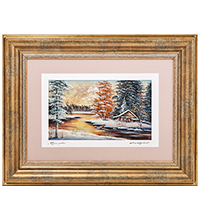 ШК-55/253 Панно «Домик рыбака»