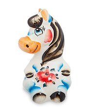 ГЛ- 953 Фигурка «Лошадка-Маруся» цв. (Гжельский фарфор)