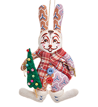 RK-458/1 Кукла подвесная «Кролик в валенках»