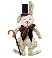 RK-461/1 Кукла подвесная «Кролик с тростью»