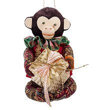 RK-738/5 Кукла подвесная «Обезьяна с подарком»