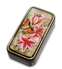 ШК-55/101 Шкатулка «Цветы» исп. Земина