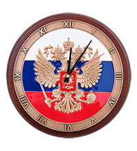 ПК-224 Настенные часы «Герб России»