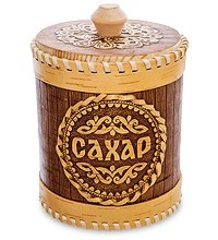 BST-315/ 2 Туесок «Сахар» бол. (береста)