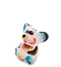 ГЛ- 620 Фигурка «Мышонок-горох» цв. (Гжельский фарфор)