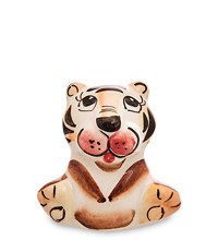 ГЛ- 685 Фигурка «Тигренок Вяня» цв. (Гжельский фарфор)