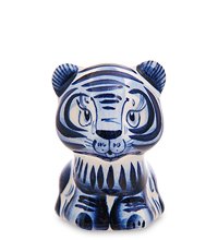 ГЛ- 686 Фигурка «Тигр» (Гжельский фарфор)