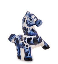 ГЛ- 706 Фигурка «Лошадка» (Гжельский фарфор)