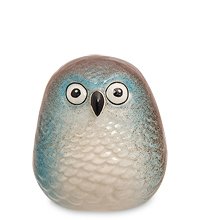 ГЛ- 752/1 Фигурка «Сова» цв. (Гжельский фарфор)