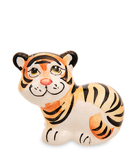 ГЛ- 784 Фигурка «Тигренок пупс» цв. (Гжельский фарфор)