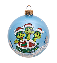 НФШ-1473/2 Ел.украшение Шар «Змей-Горыныч» 85 мм