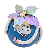 НФШ-1503/1 Ел.украшение Шар «Змея» 85 мм