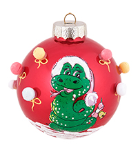 НФШ-1713/1 Ел.украшение Шар «Змея» 85 мм