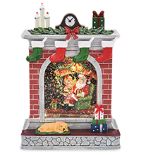 XM-872 Новогодний камин