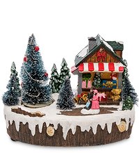 XM-703/1 Музыкальная новогодняя миниатюра с подсветкой