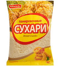 ER- 50 Сухари панировочные «AloeStar» 1кг, Корея