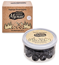 MED-02/06 «Мумиё» мармелад сфероиды, 30*2г