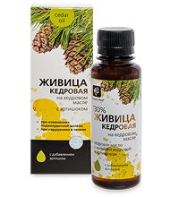 MED-09/13 «Живица кедровая на кедровом масле» С артишоком, 100 мл