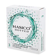 GL-37/19 Хасико презервативы c точечной поверхностью №3 (МИ)