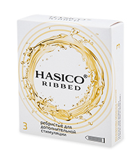 GL-37/20 Хасико презервативы Ребристые №3 (МИ)
