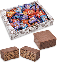 AT-100/5 Вафли глазированные «Угости друзей» 1 кг