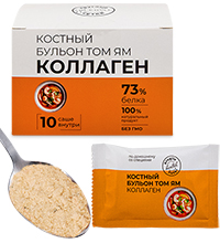 FLK-13/9 Костный бульон Том Ям 15 шт по 5 гр (саше)