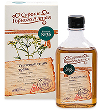 FP-06/36 Сироп «Горный №36» - Тысячелистник трава, 250мл