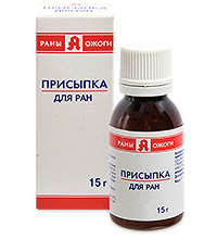 GL-09/04 Присыпка для ран Раны А Ожоги 15г