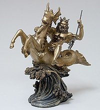 WK-025 Статуэтка «Посейдон» h-43см